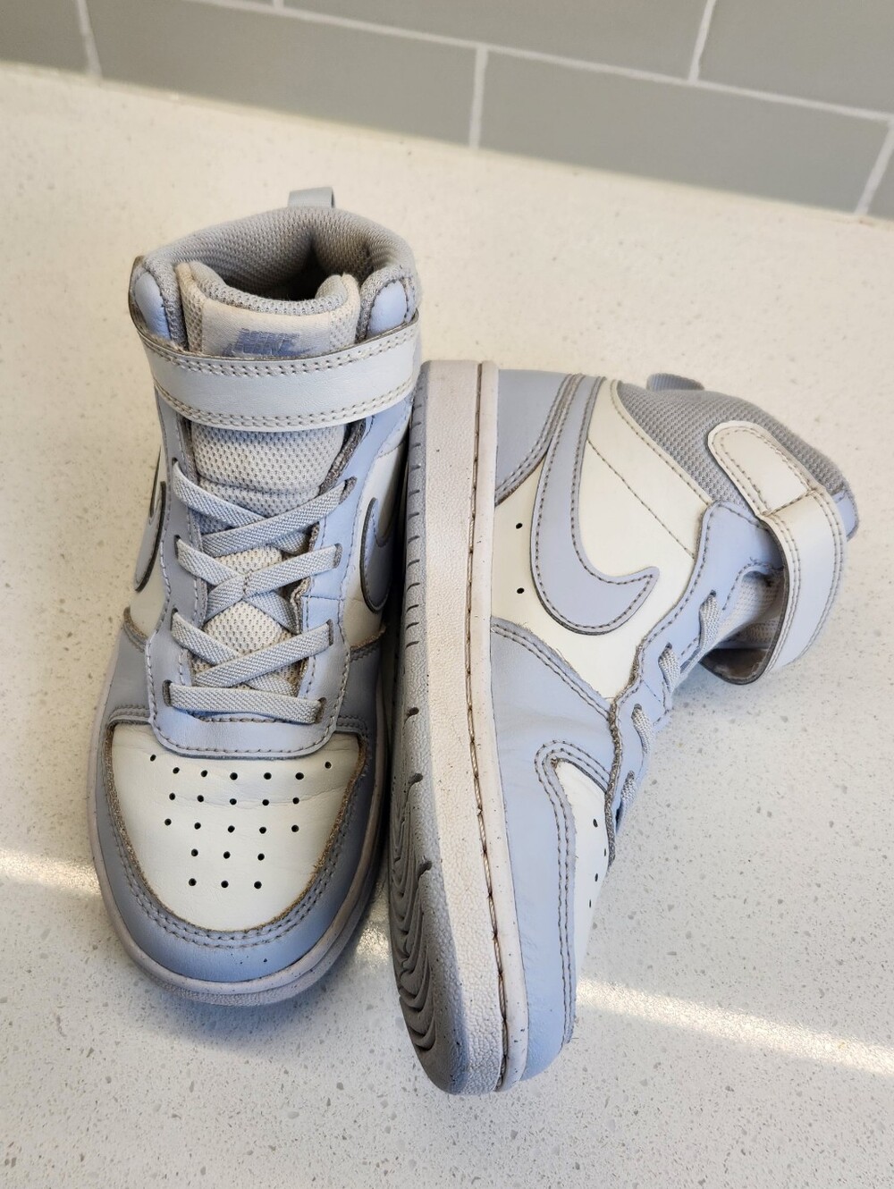 Nike Court Borough Mid 2 High-Top Sneakers – Kids Size 13C